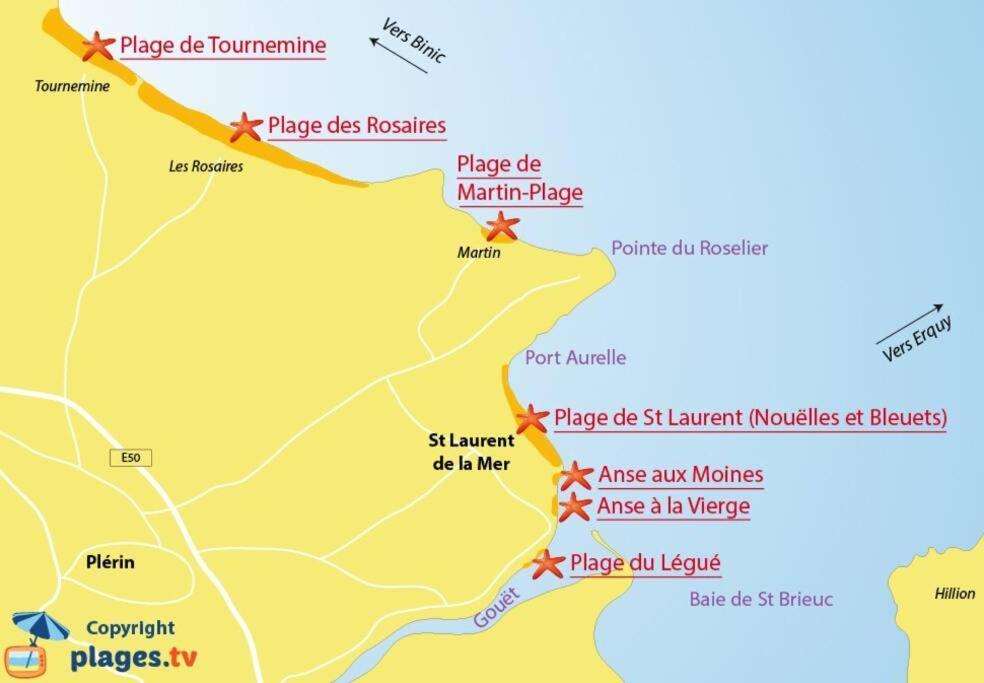 Appartement Neuf, Port Le Legue Plérin Esterno foto